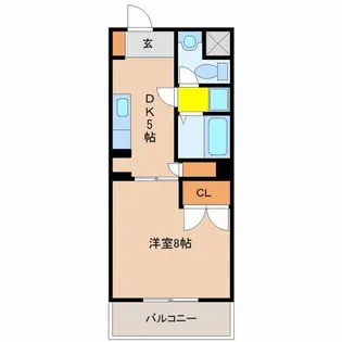 ANマンション【4階】の間取り