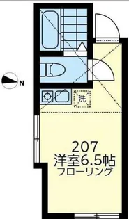 ユナイト白楽エドモンドの杜【2階】の間取り
