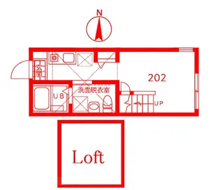 ピスタチオ【2階】の間取り