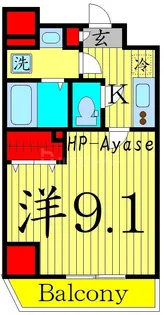 アルファコート綾瀬2【5階】の間取り