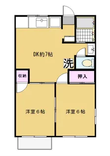 ディスカス【1階】の間取り