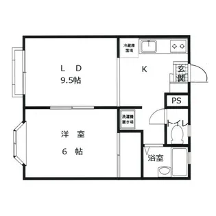 メゾン・クリァション【2階】の間取り