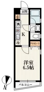 グランシャリオ【4階】の間取り
