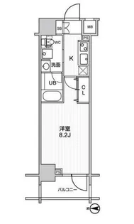 ステージグランデ錦糸町II【9階】の間取り