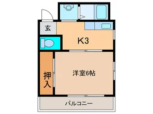 田中ハイツ【2階】の間取り