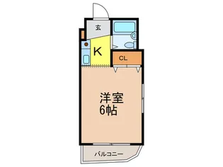 第一インテリジェントビル【6階】の間取り