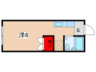 第二神蔵ハイツ【2階】の間取り