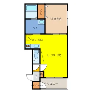 Reine Palais【3階】の間取り