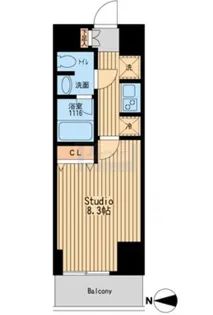 プルス上十条【2階】の間取り