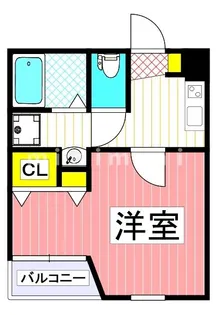 パレス長嶺【2階】の間取り