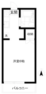 スワンハイツ【2階】の間取り