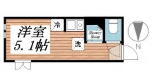 アーバンプレイス東高円寺B【1階】の間取り