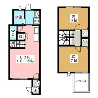 PROSPER愛子東の間取り