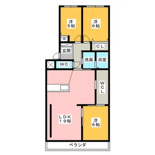 Le・Port(ルポール)【4階】の間取り