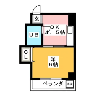 菱屋マンション【3階】の間取り