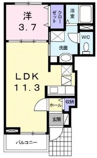 セロリー【1階】の間取り