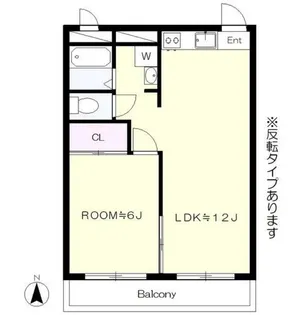 BOUGAKUマンション【3階】の間取り