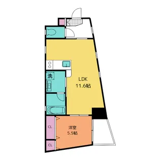 〇ALI’I SHIROKANEDAI【2階】の間取り
