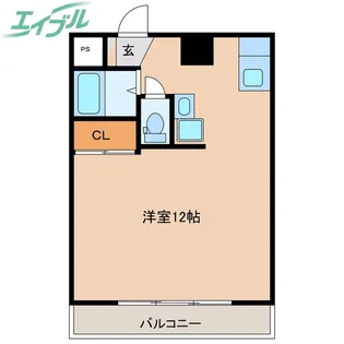 太平洋プラザ【2階】の間取り