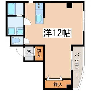 リブ・ニーズF III【2階】の間取り