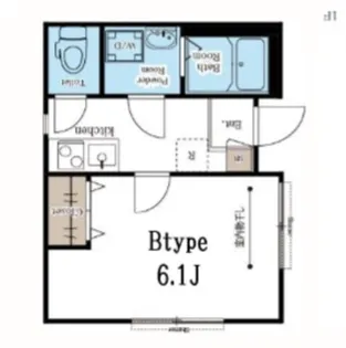 J+西船A【1階】の間取り