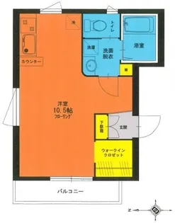 スターハイム【2階】の間取り
