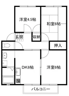 サンフィールド上佐野【2階】の間取り