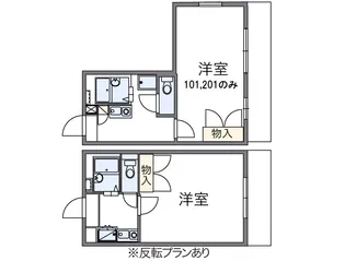 グリーンパーク【1階】の間取り