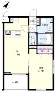 Orchard Court III【3階】の間取り