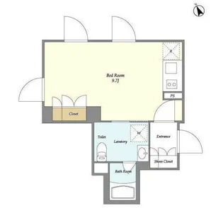 KDXレジデンス吉祥寺【2階】の間取り