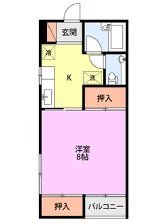 メゾン・サンレビュー【1階】の間取り