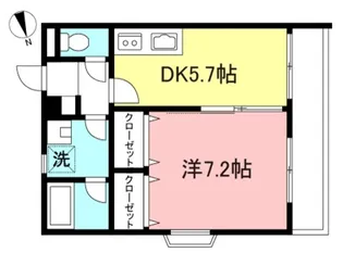 南原壱番館の間取り