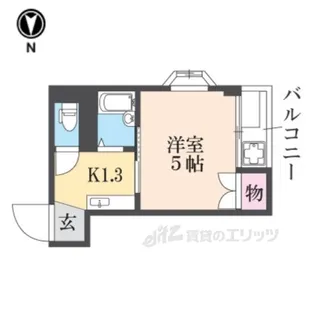 エクスラン【4階】の間取り