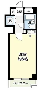 日神パレス中野【2階】の間取り