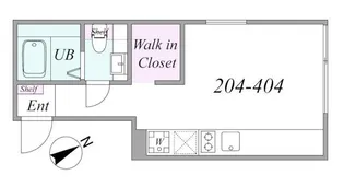 the trias higashinagasaki【2階】の間取り