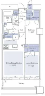 三田ガーデンヒルズ ウエストヒル【7階】の間取り