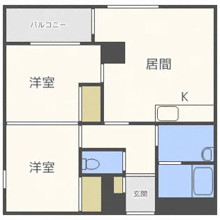 REEF suite【3階】の間取り