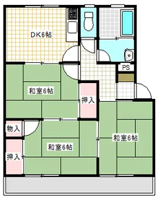 寿荘 タカヤマ【2階】の間取り