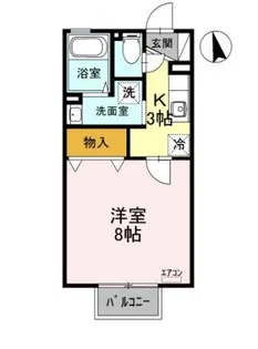グランドソレイユ【1階】の間取り