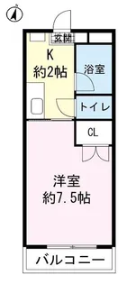 アジュール本郷【1階】の間取り