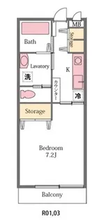 アウローラ【1階】の間取り