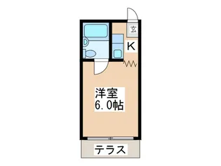 関根ハイツ【1階】の間取り
