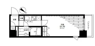 ステージグランデ日本橋【11階】の間取り