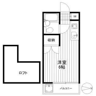 ファインライフオークラ【2階】の間取り