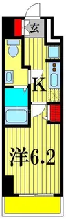 LIME RESIDENCE KITA MATSUDO【7階】の間取り