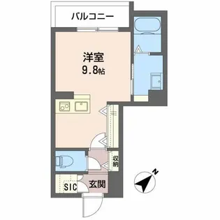 シャーメゾンK【1階】の間取り