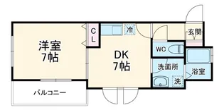 レイクビレッジIII【2階】の間取り