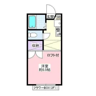 シティハイム S1【1階】の間取り
