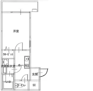 ブラン霞【2階】の間取り