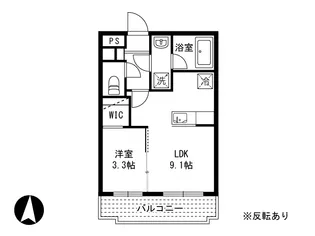 コンフォーティア【3階】の間取り